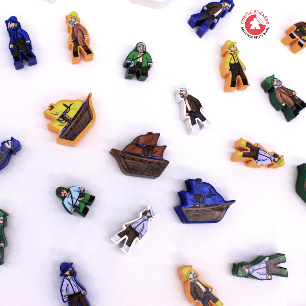 MeepleStickers Samolepky pro Darwinovy cesty