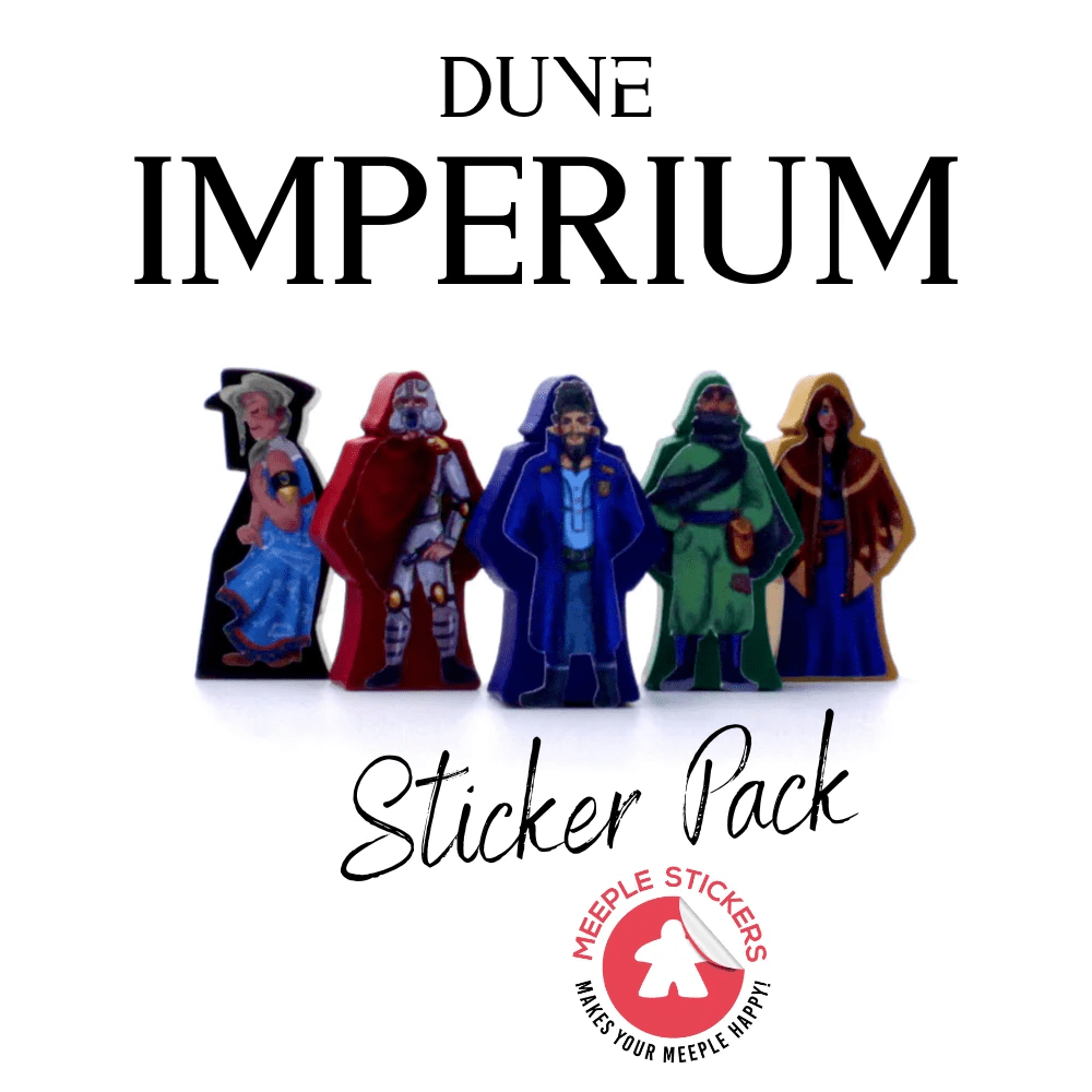 MeepleStickers Samolepky pro Dune imperium