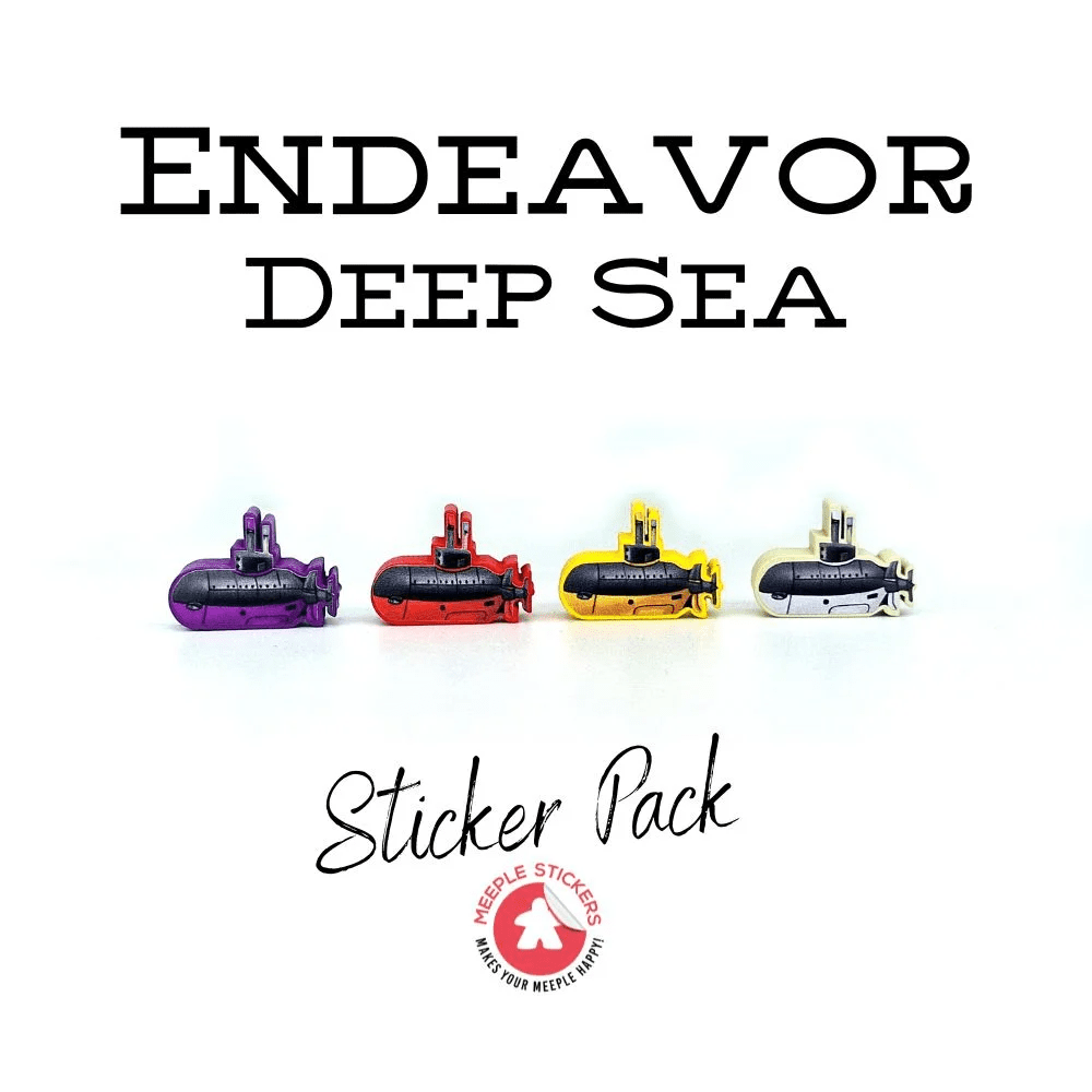 MeepleStickers Samolepky pro Endeavor: Deep sea