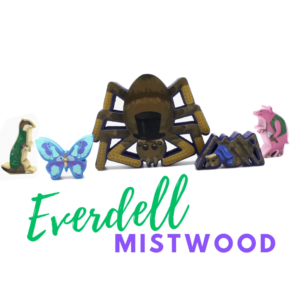 MeepleStickers Samolepky pro Everdell – Mistwood