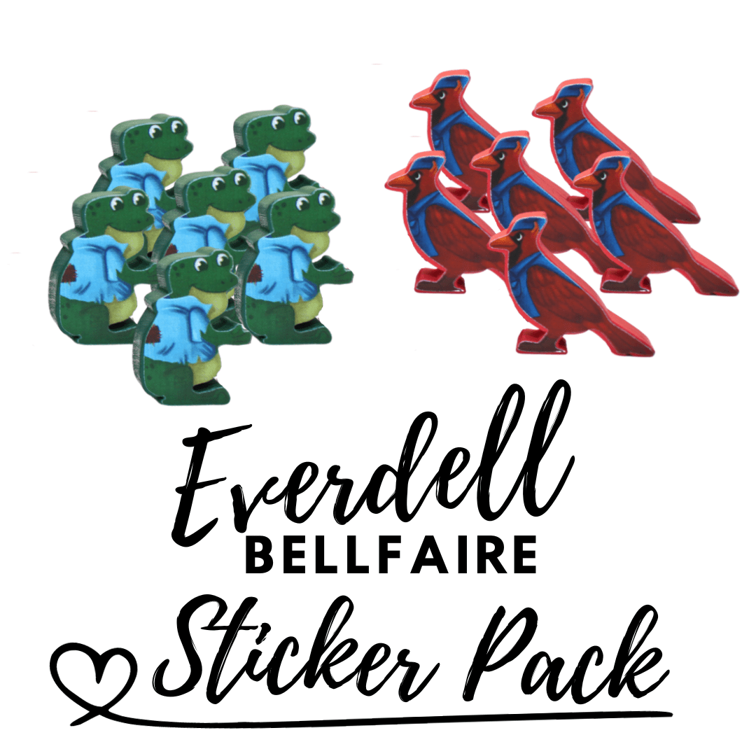 MeepleStickers Samolepky pro Everdell Bellfaire