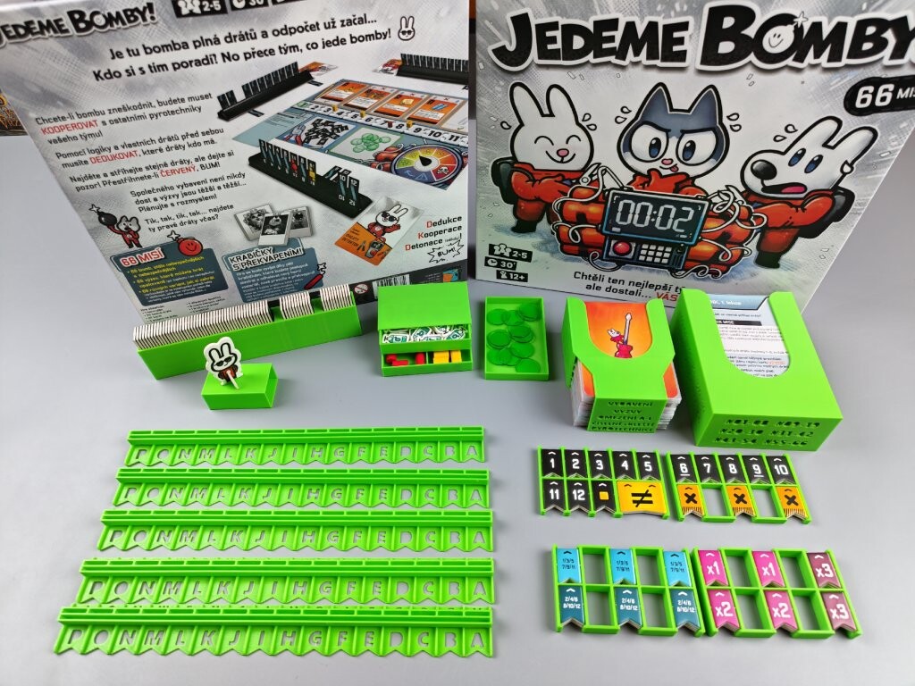 inserty.cz Insert: Jedeme bomby! (černý, 0098)
