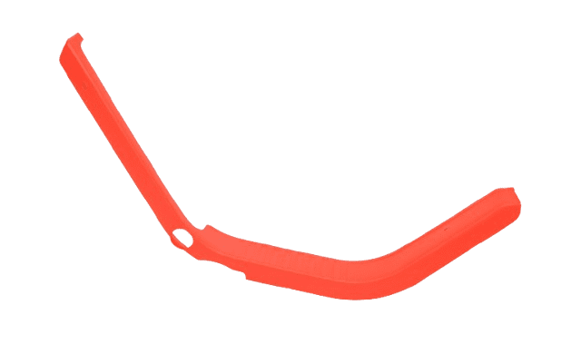 Boční kryt Levý BABETTA 210, 225 - červený *M