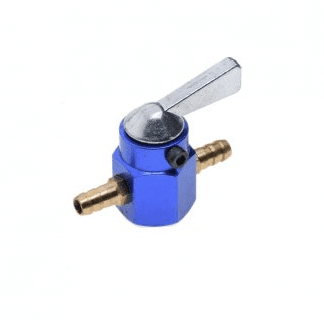 Kohout paliva průtokový UNI 6mm