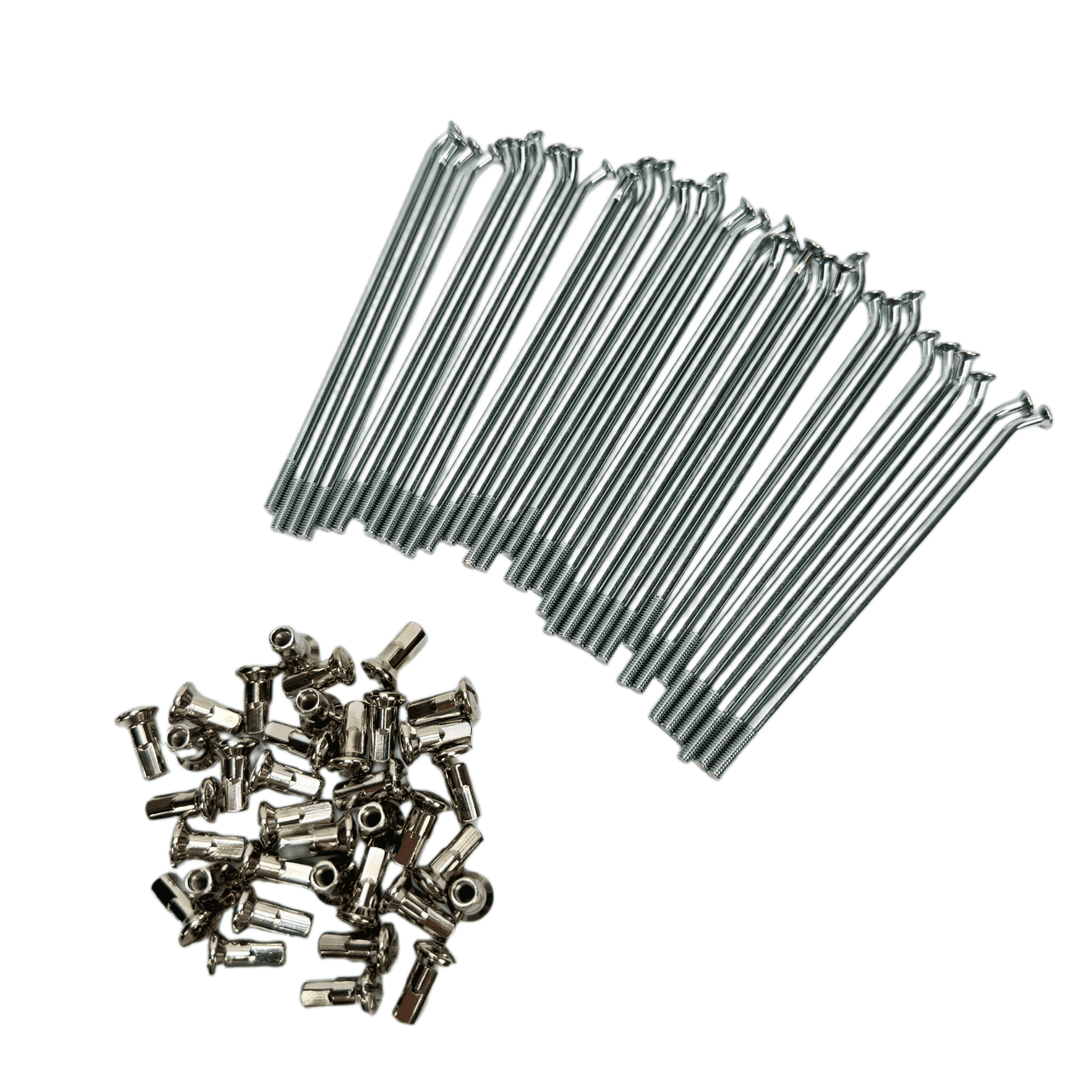 Duells Paprsky kola JAWA 634, 638, ČZ 477, 487, 471, 472 M4x144 + M4 (sada36ks) - zinek