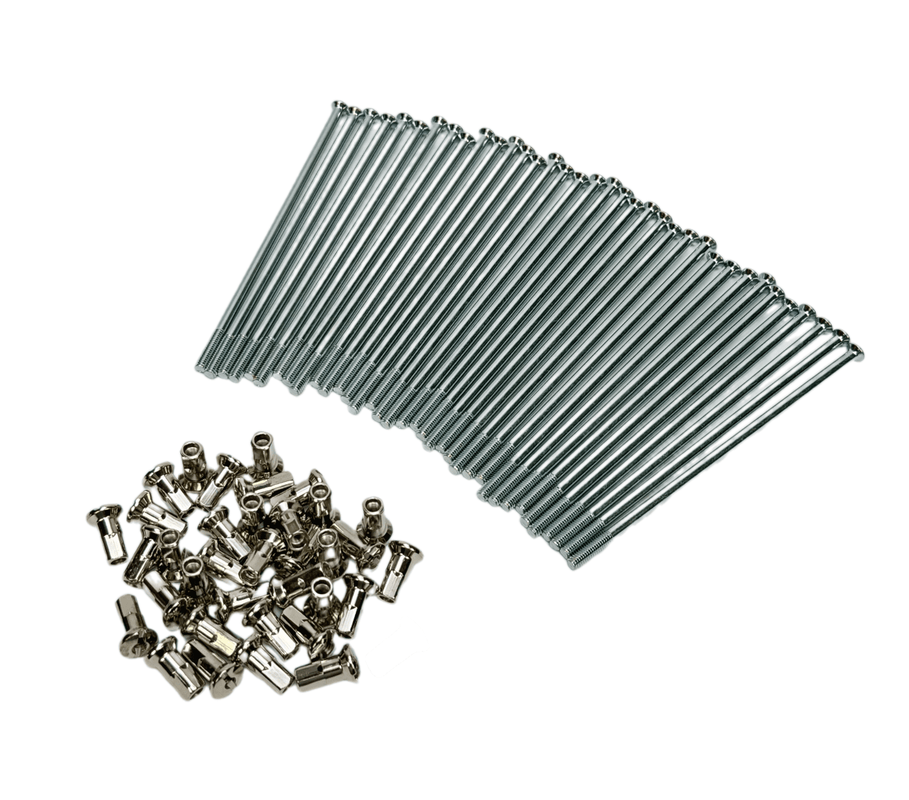 Duells Paprsky kola JAWA kývačka M4x110 + M4 (sada 36ks) - zinek