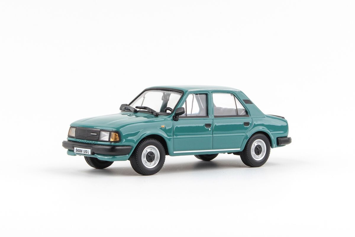 ŠKODA 120L (1984) 1:43 - Tyrkysová Světlá