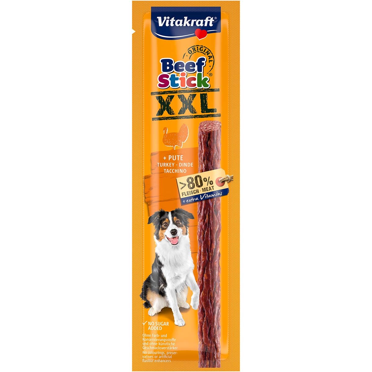 Vitakraft Beef Stick krůtí maso XXL 3 kusy