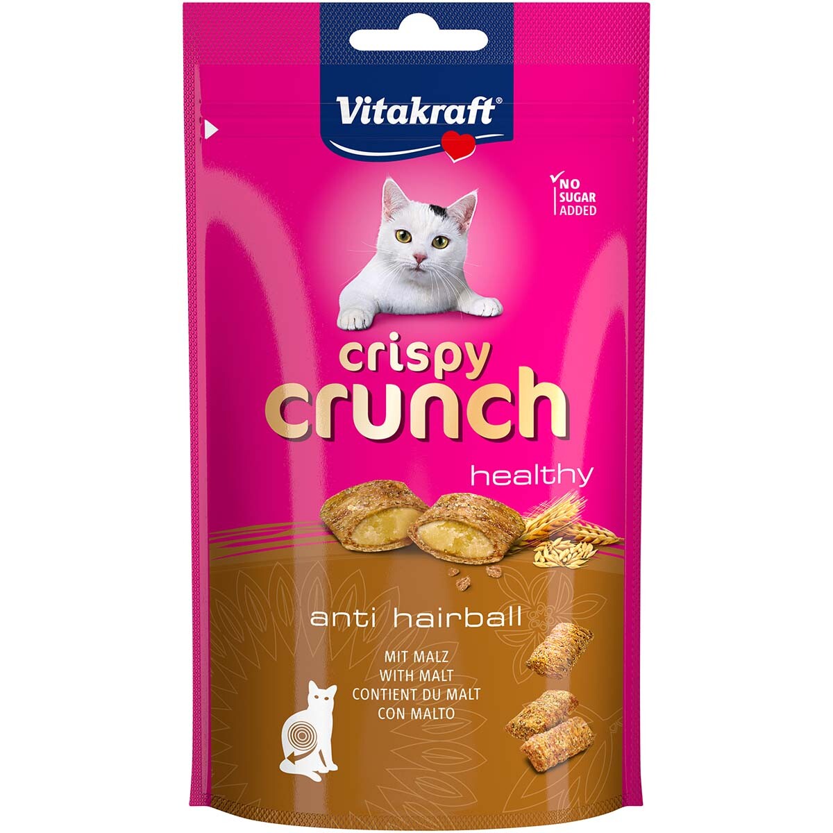 Vitakraft Crispy Crunch se sladem 4x60g