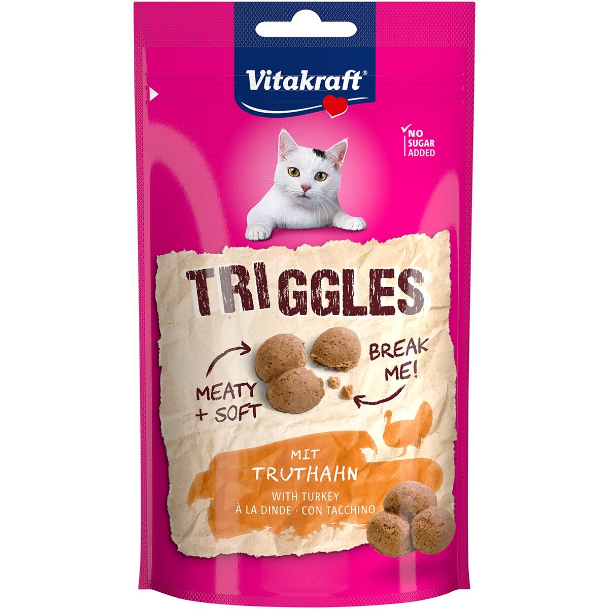 Vitakraft Triggles krocaní maso 3 × 40 g
