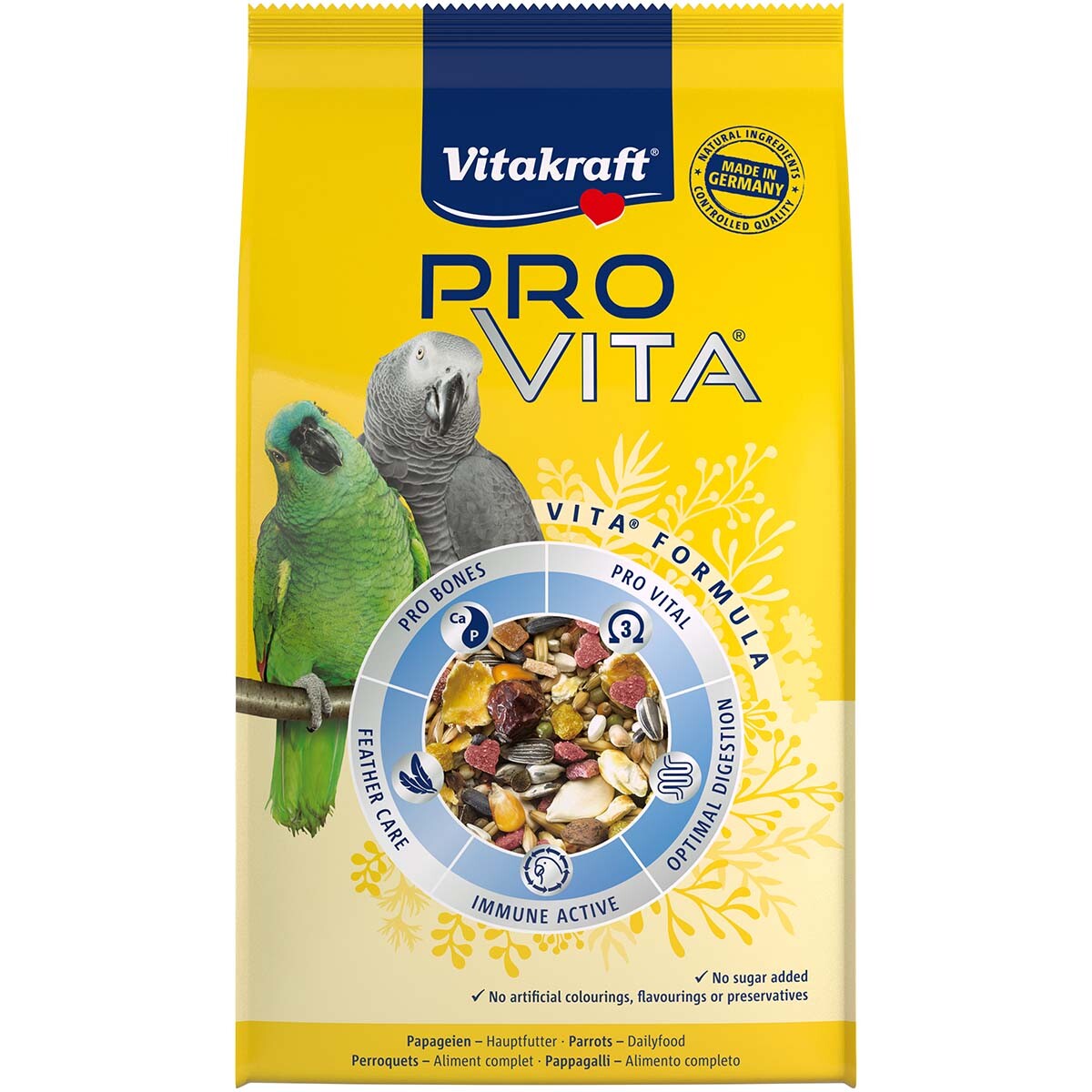 Vitakraft Pro Vita pro papoušky 5× 750 g