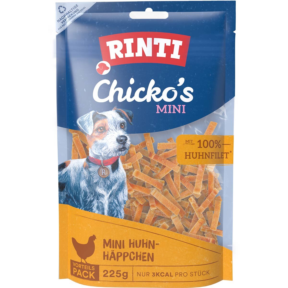 Rinti Extra Chicko Mini s kuřecím masem 3 x 225 g