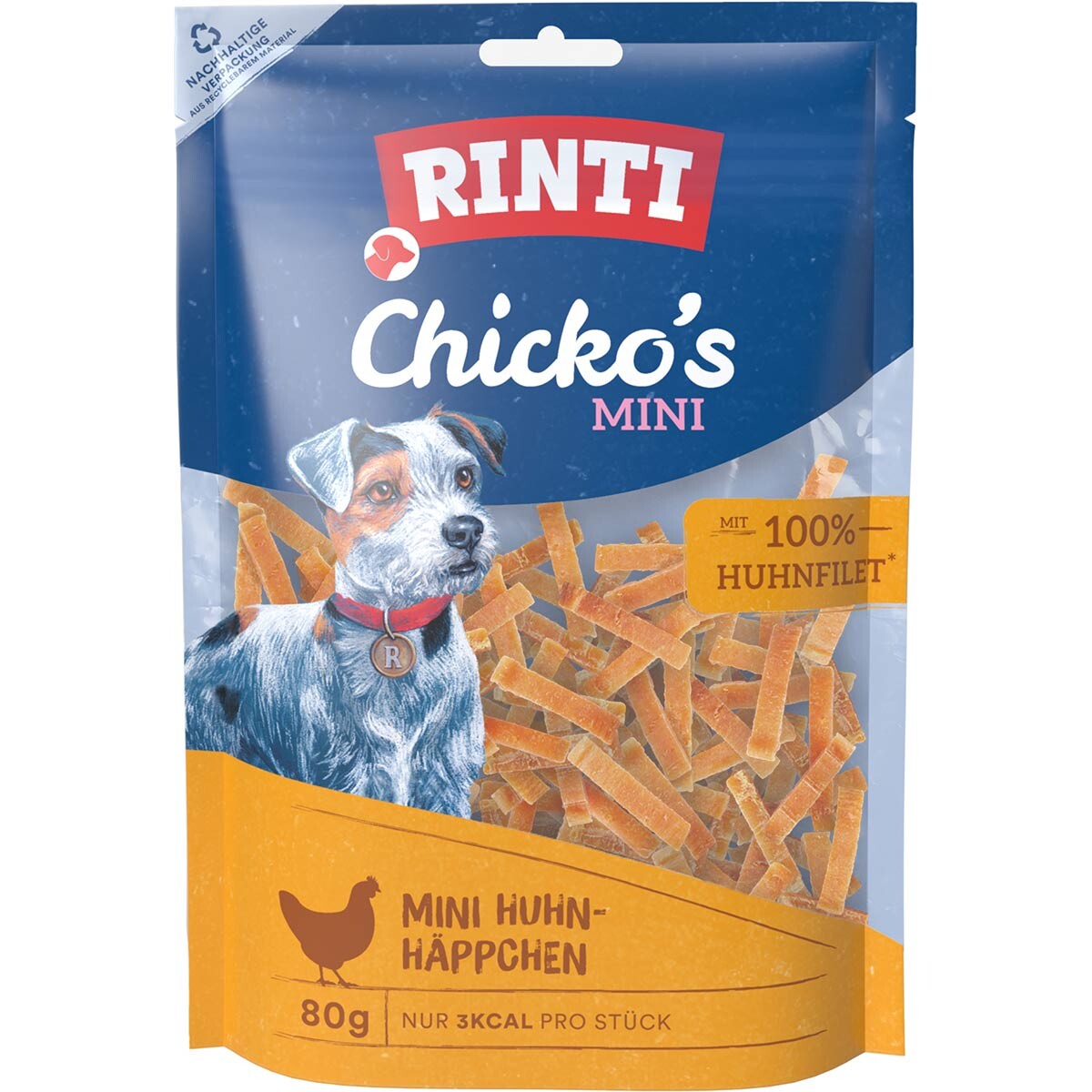 Rinti Extra Chicko Mini s kuřecím masem 6 x 80 g