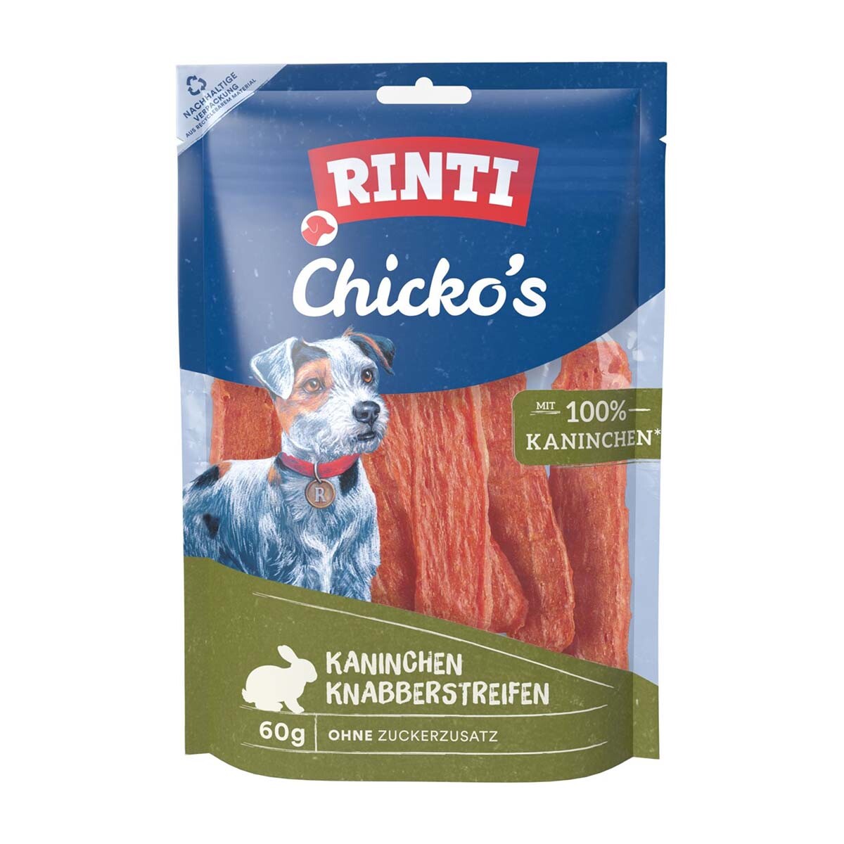 Rinti Extra Chicko 100% králičí maso 6 x 60 g