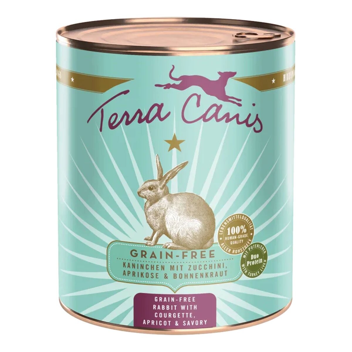 Terra Canis bez obilovin s králíkem, cuketou, meruňkami a brutnákem 12x800g