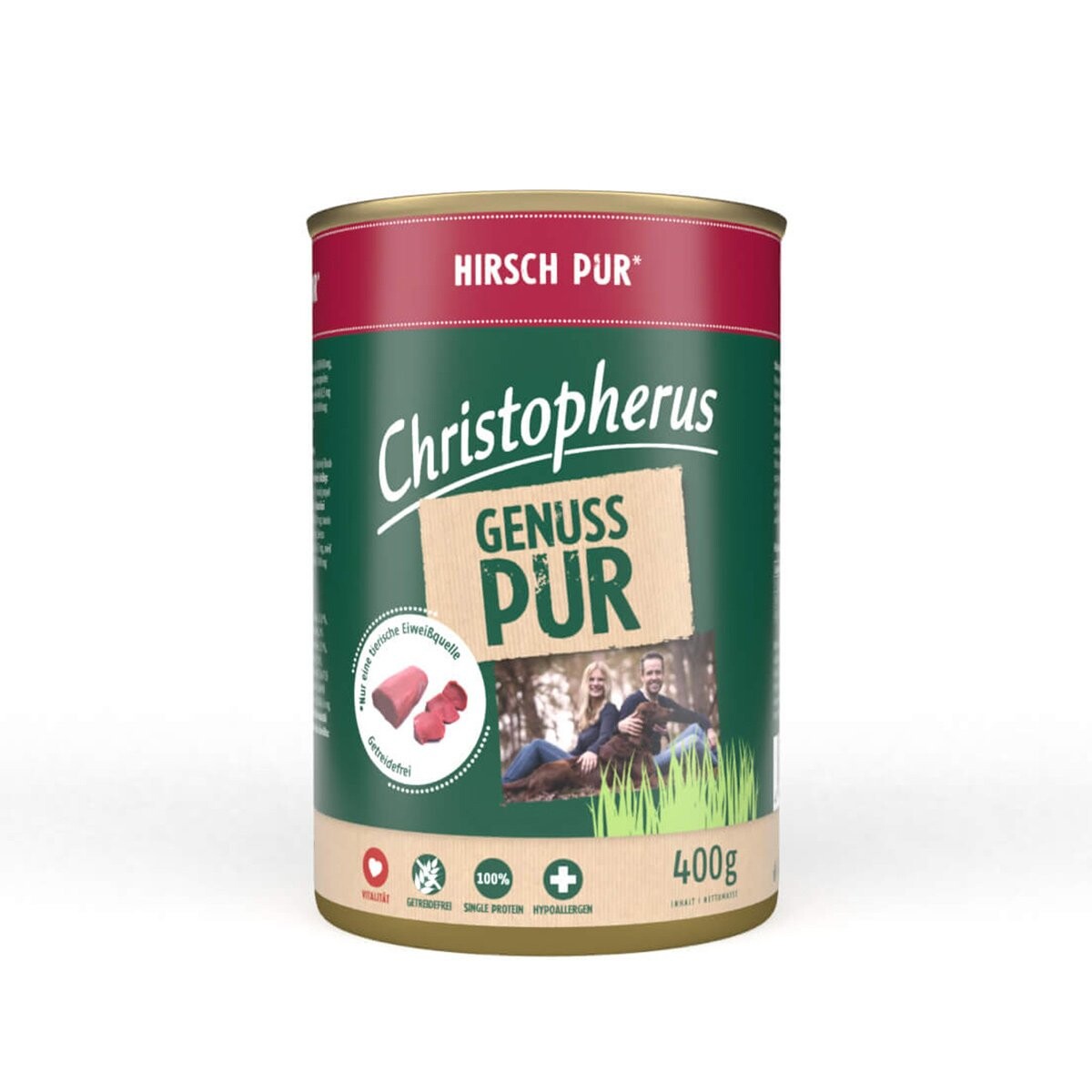 Christopherus Pur – jelení maso 6x400g