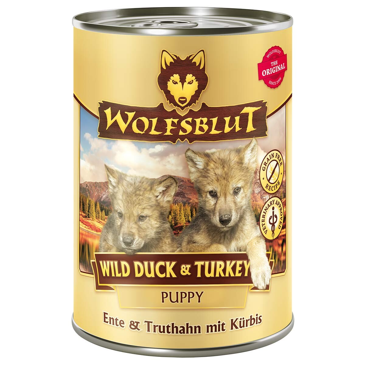 Wolfsblut Wild Duck & Turkey Puppy 6x395 g