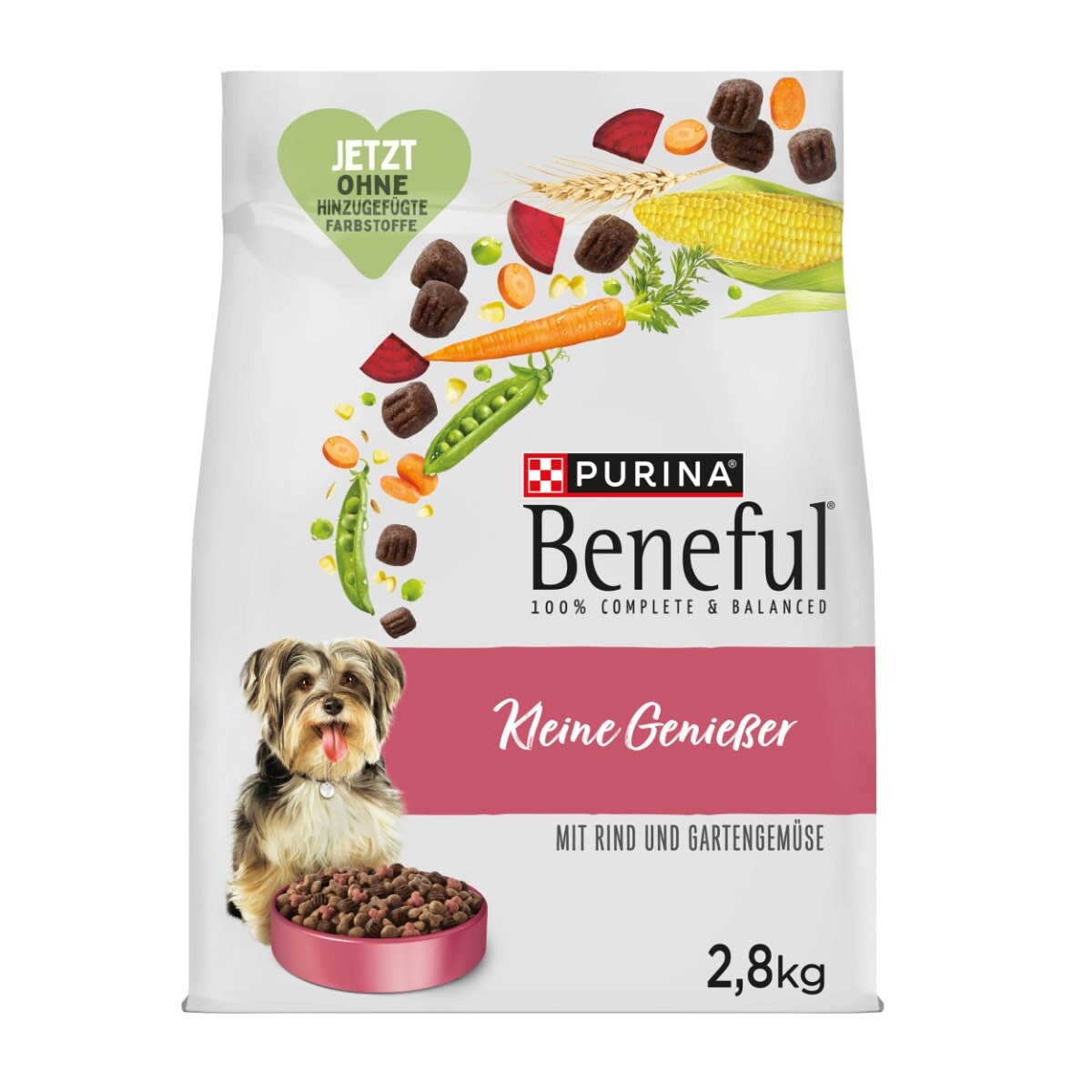PURINA BENEFUL Kleine Genießer, hovězí maso se zeleninou 4 × 2,8 kg
