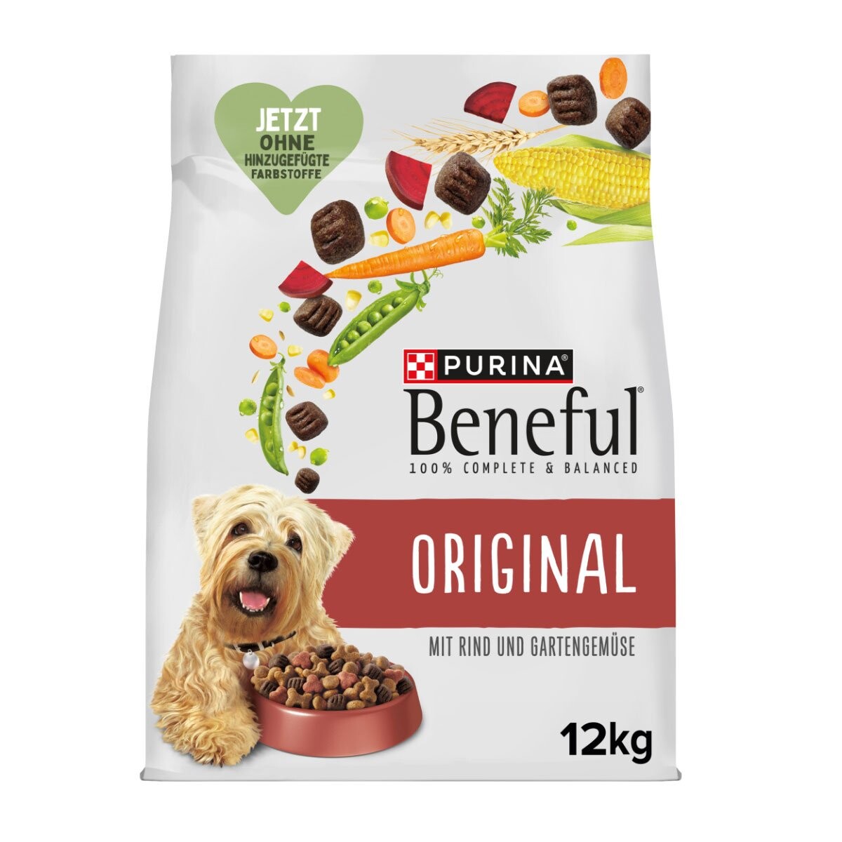 PURINA BENEFUL Original hovězí se zeleninou 2 × 12 kg