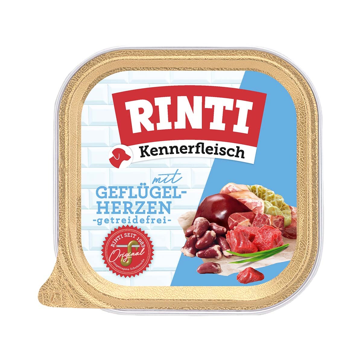 RINTI Kennerfleisch drůbeží srdíčka 9 × 300 g
