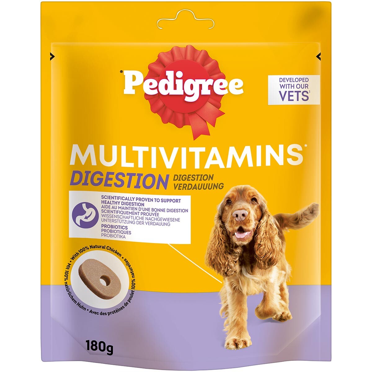 Pedigree multivitamíny, zažívání 6× 180 g
