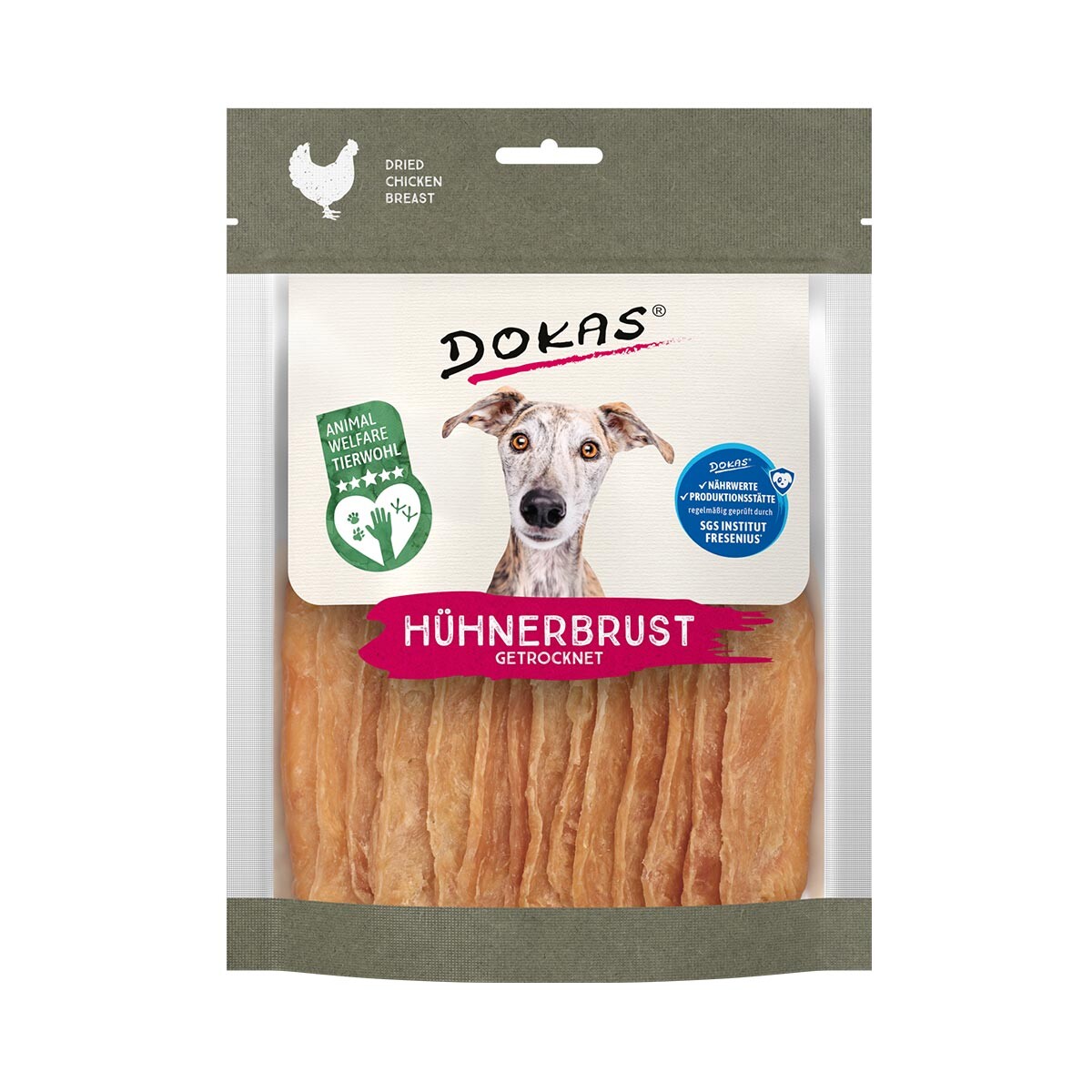 Dokas Kuřecí prsa sušená 3x170g