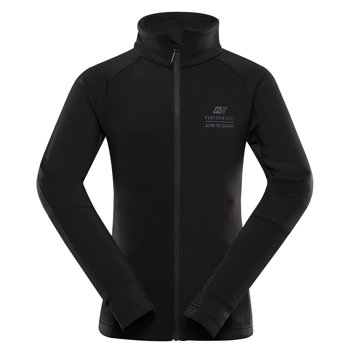 Dětská rychleschnoucí mikina alpine pro gollo 2 černá 116-122