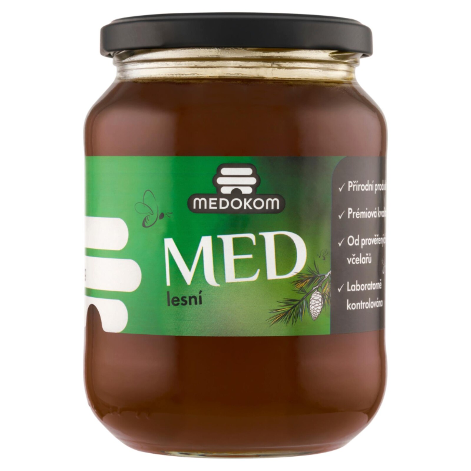 Med Medokom - lesní, ve sklenici, 900 g