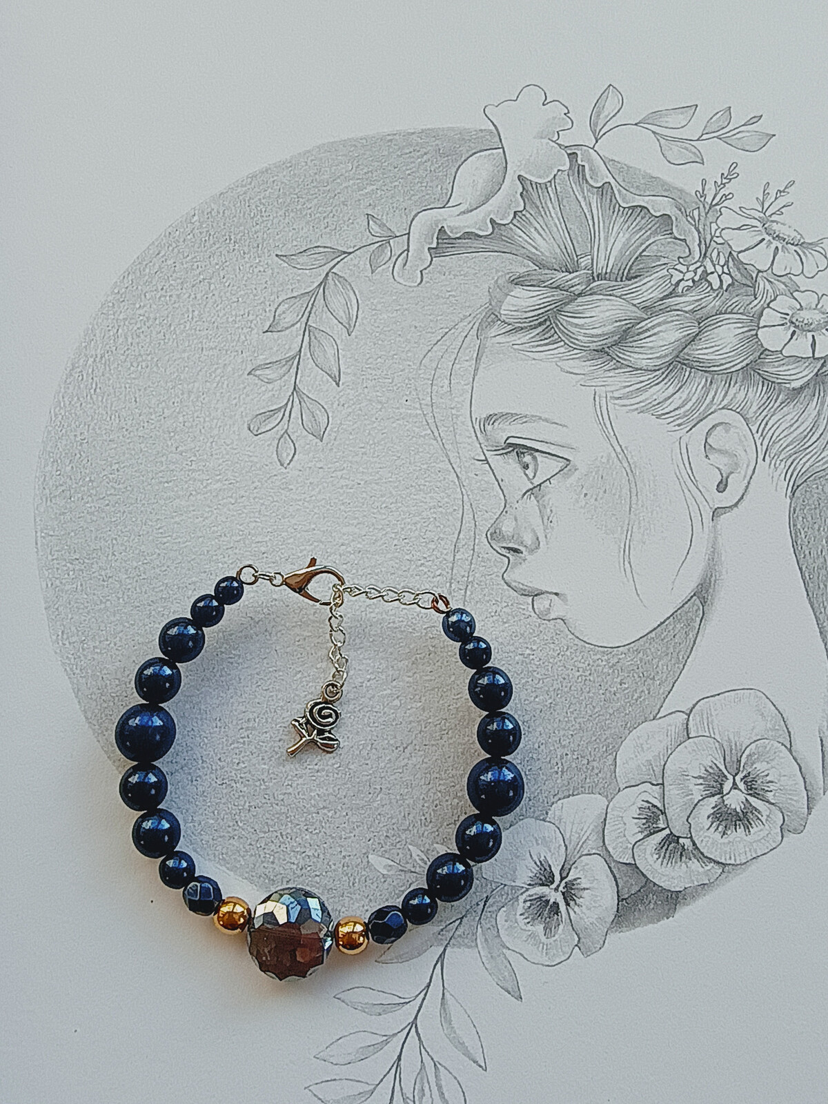 Emada Náramek, 2015, paměťový drát, Anna, 1 ks