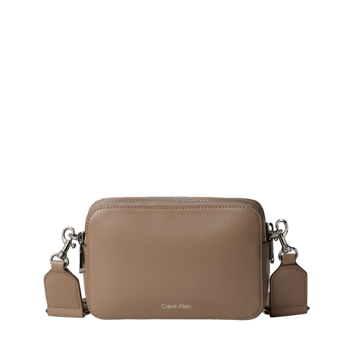 Calvin Klein dámská stylová kabelka - béžovo hnedá - One size