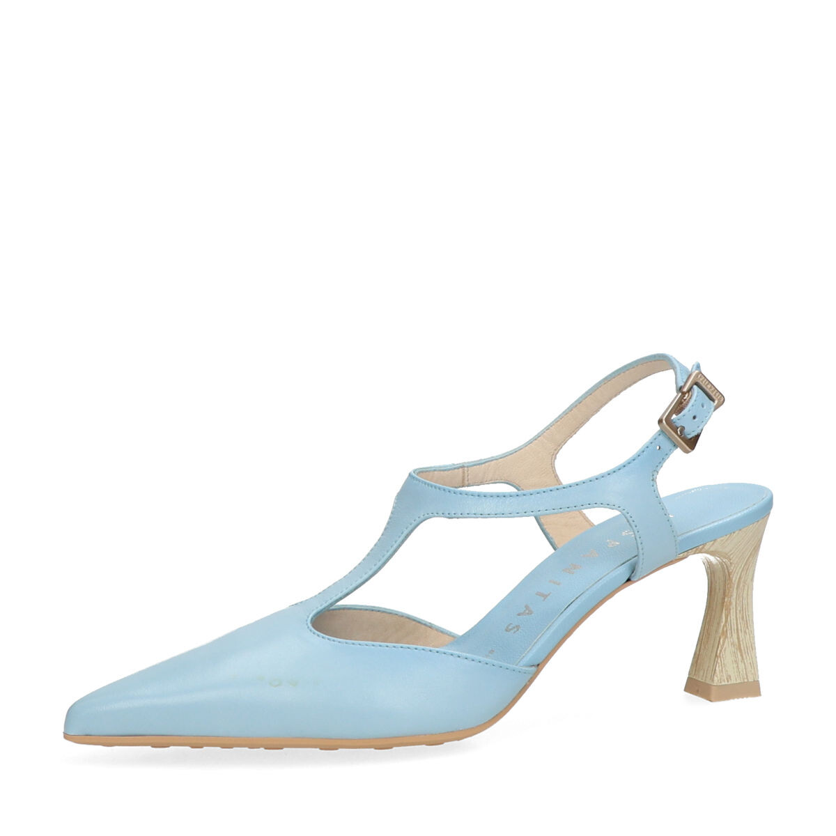 Hispanitas dámské kožené lodičky - modré - 36