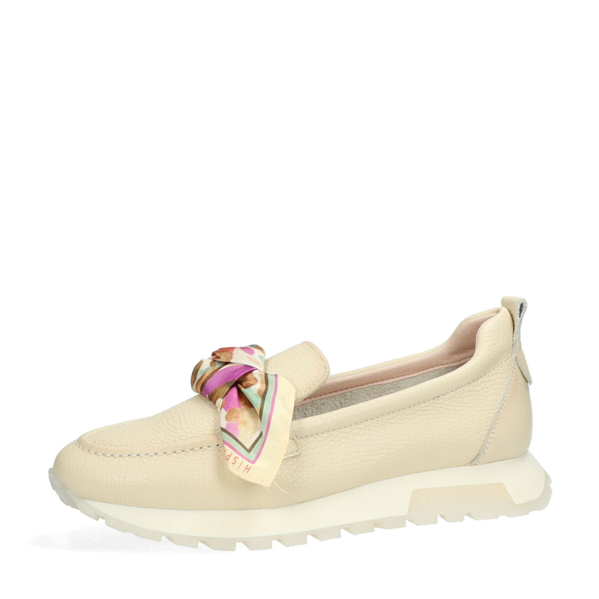 Hispanitas dámské kožené mokasíny - béžové - 37