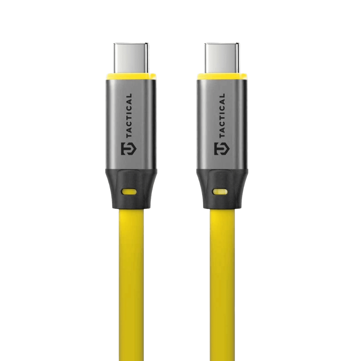 Datový kabel Tactical Fat Man 2.0 USB-C/USB-C 1m Yellow