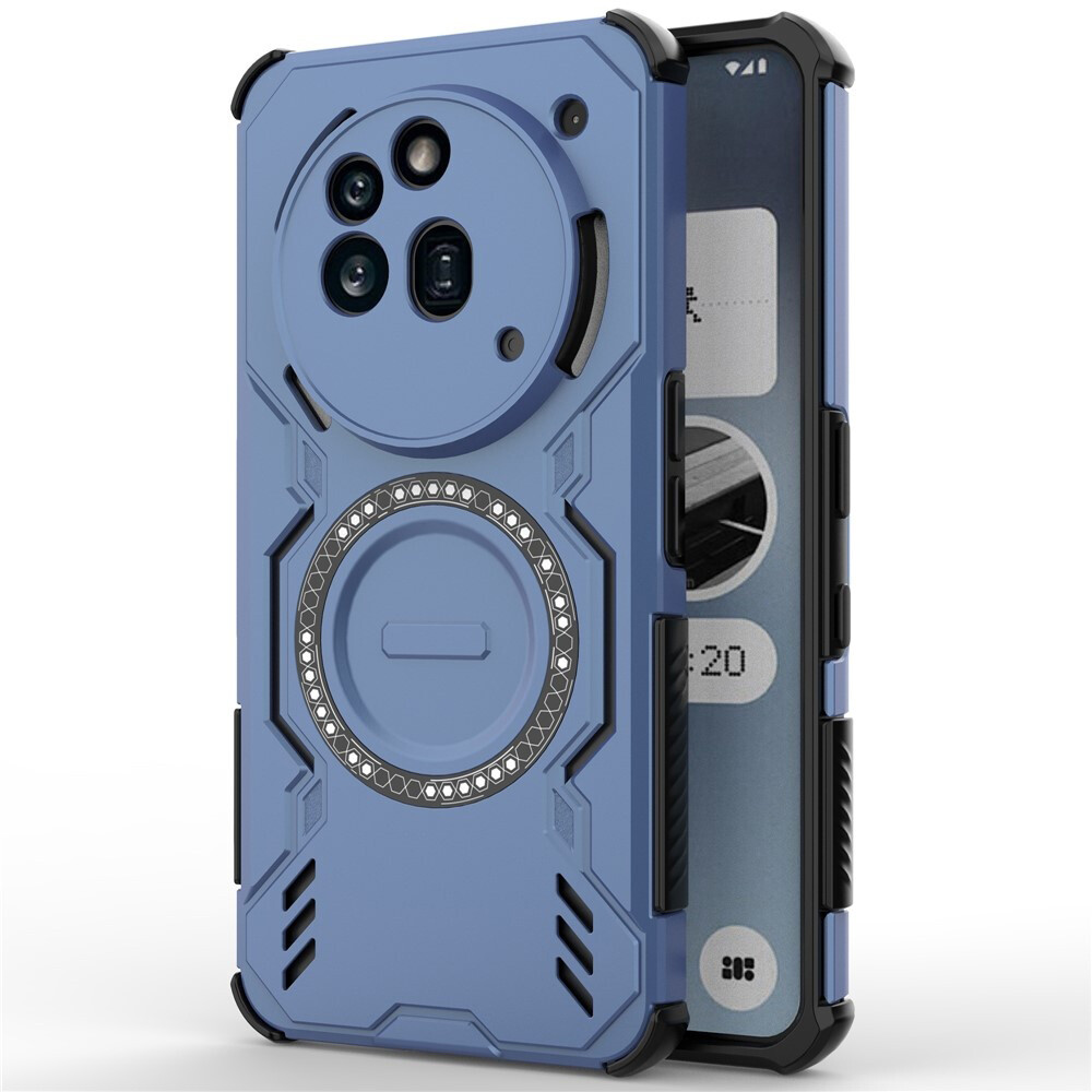 Pouzdro Techsuit ArmorMag pro Nothing Phone 3a Pro modré