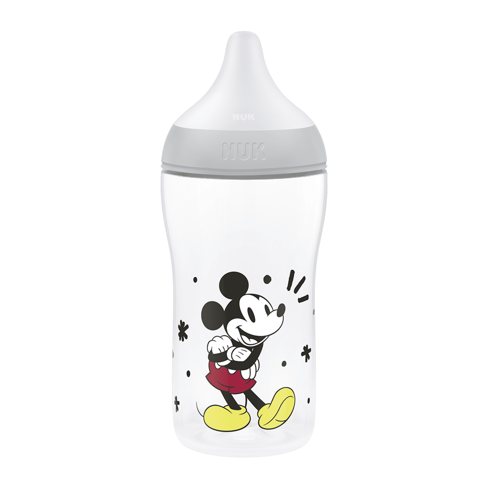 NUK láhev Perfect Match DISNEY Mickey GREY 260 ml