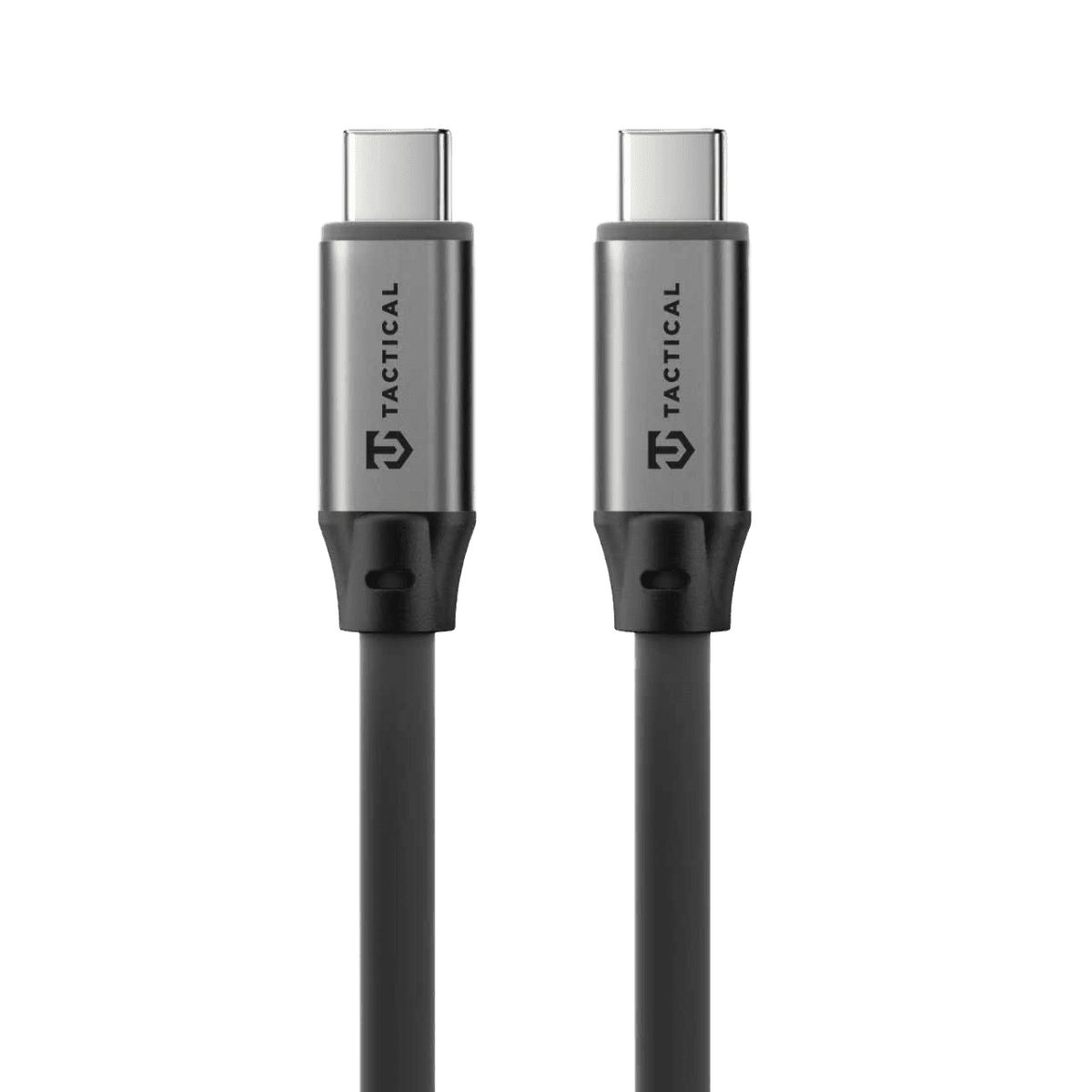 Datový kabel Tactical Fat Man 2.0 USB-C/USB-C 1m Grey