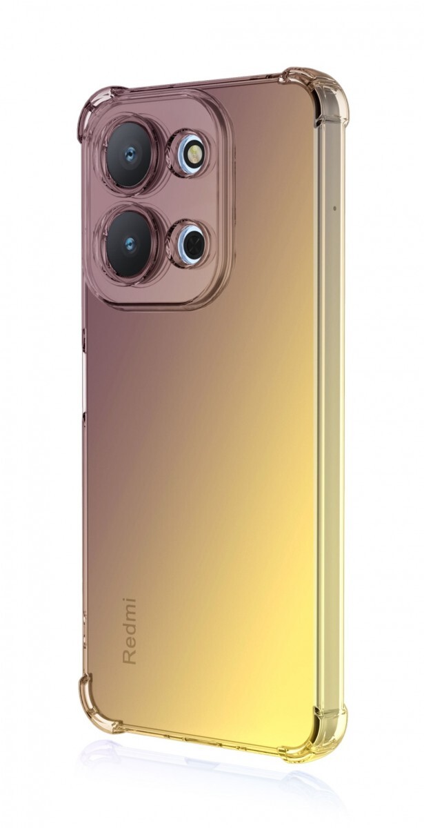 Kryt TopQ Xiaomi Redmi 15C Shock duhový purpurovo-žlutý 167458