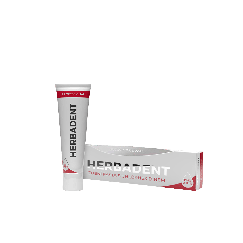 HERBADENT PROFESSIONAL zubní pasta s CHX 0,12 % 40 g
