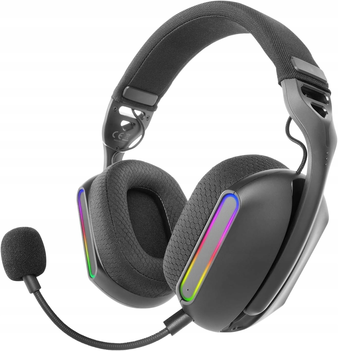 Mars Gaming Mhw-pro Herní sluchátka Zvuk 3D 7.1 Třírežimové Argb