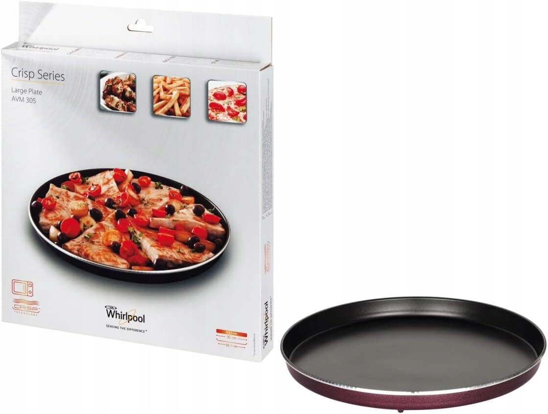 Whirlpool Talíř Crisp 30.5 cm nepřilnavý pro mikrovlnné trouby