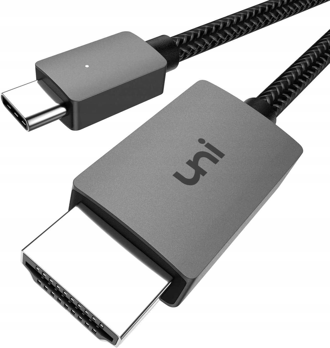 Kabel Usb C na Hdmi 4K 30Hz uni Thunderbolt 3 Plug&Play pro iPad Pro MacBook