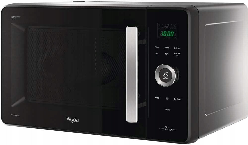 Whirlpool Jq 280 Mb Mikrovlnná trouba 27 l Černá Dual Crisp 1000 W