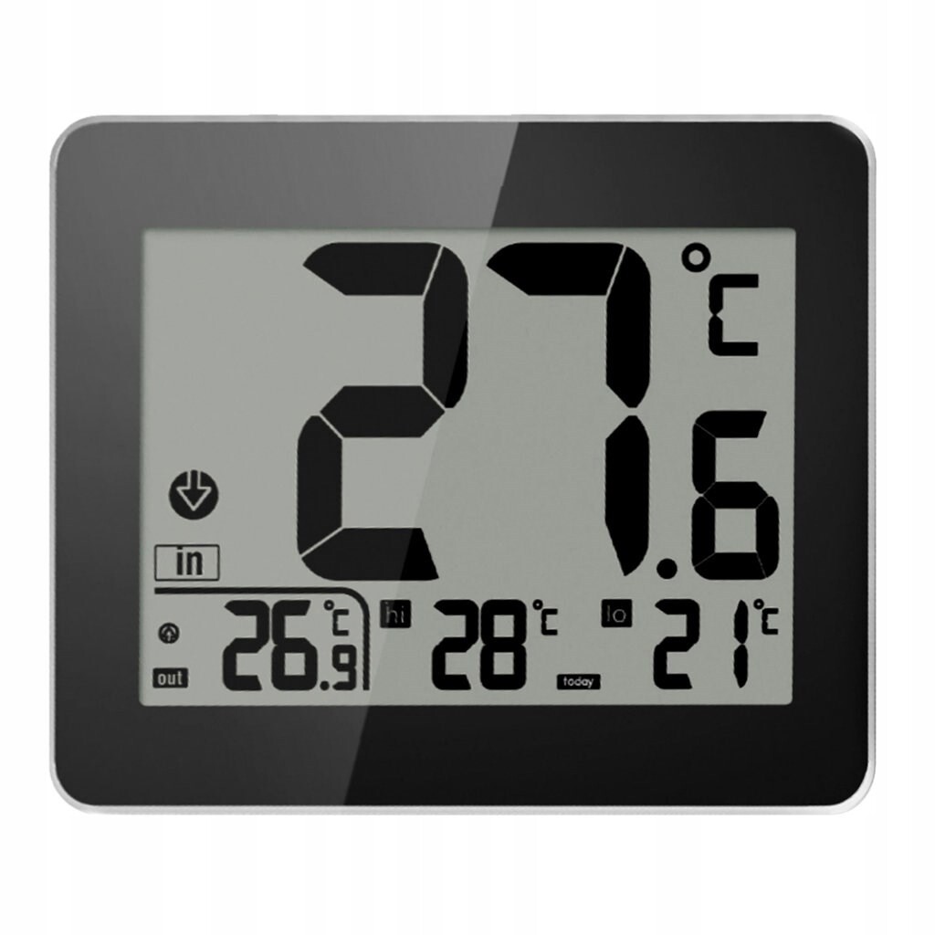 Digitální venkovní vnitřní teploměr 2v1