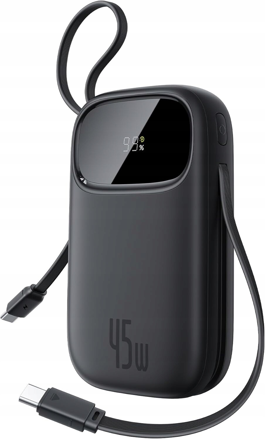 Baseus Powerbanka Qpow3 20000 mAh 45W Rychlé nabíjení Vestavěný kabel