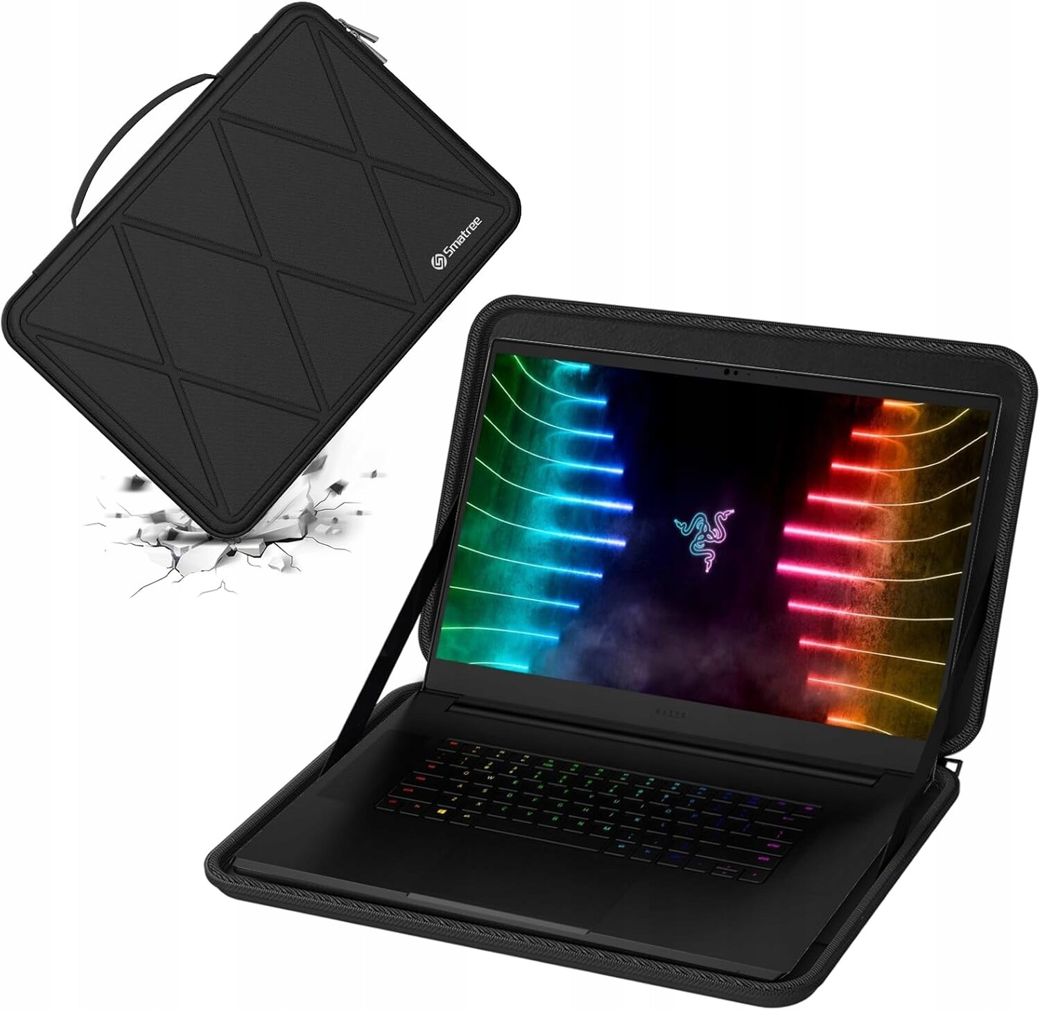 Pouzdro Na Tablet Smatree M116 Hard Eva Case Pouzdro 17,3 Palců Tvrdé