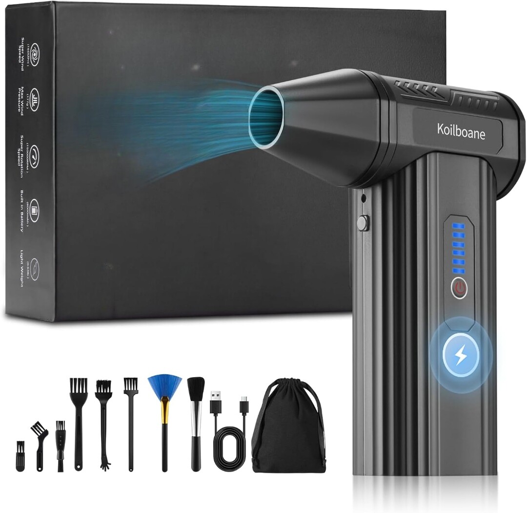 Elektrický Foukač Prachu Koilboane Stlačený Vzduch Bezdrátový