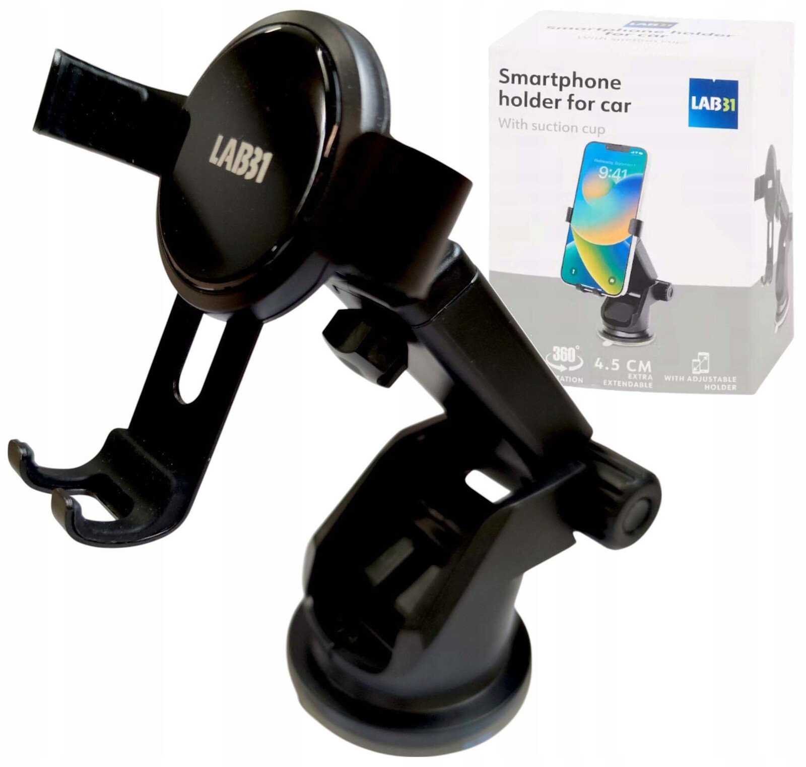 Držák na sklo do auta pro mobilní telefon do auta