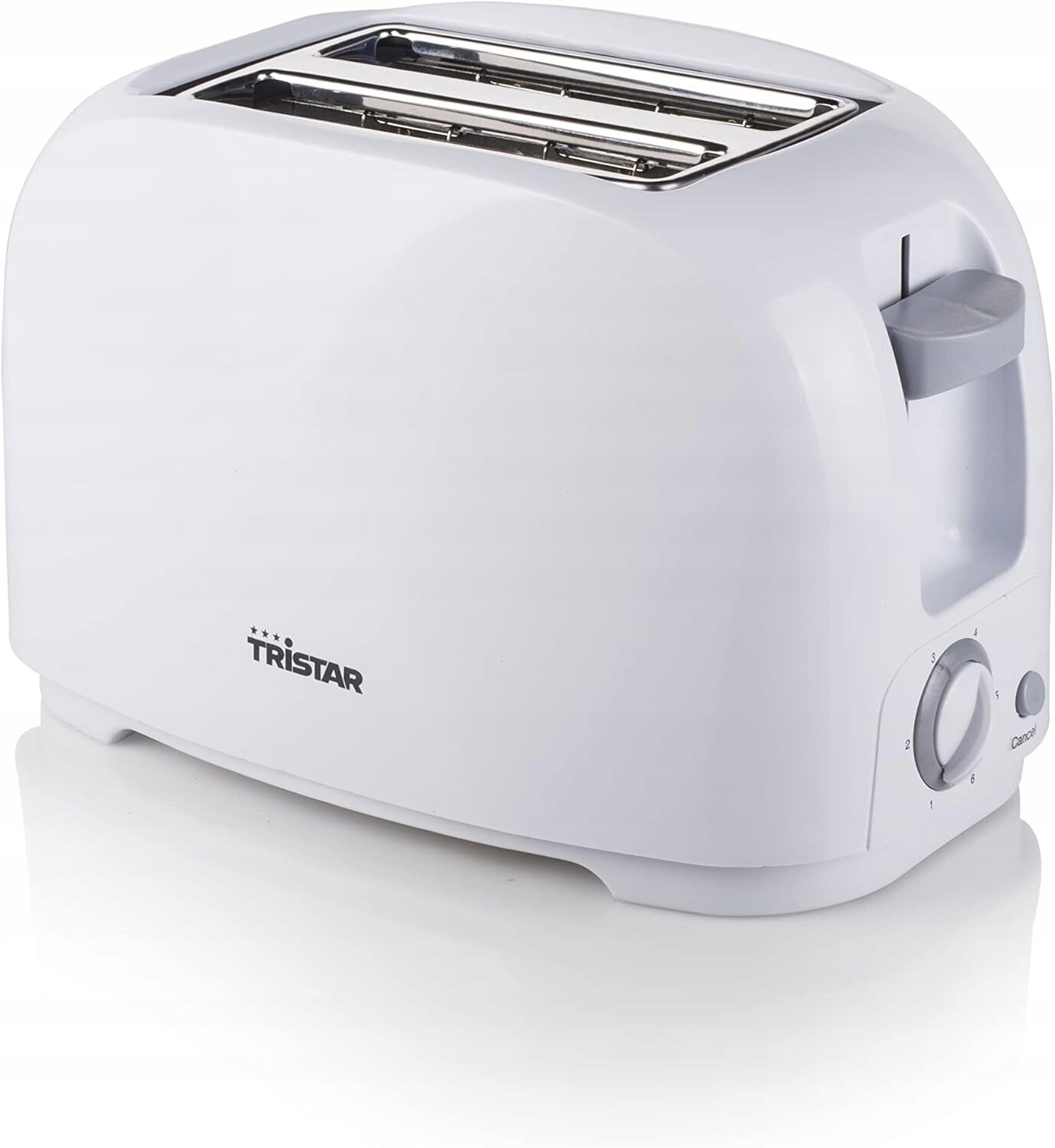 Toustovač Tristar BR-1013 6 úrovní nástavec na rohlíky tácek na drobky 800 W