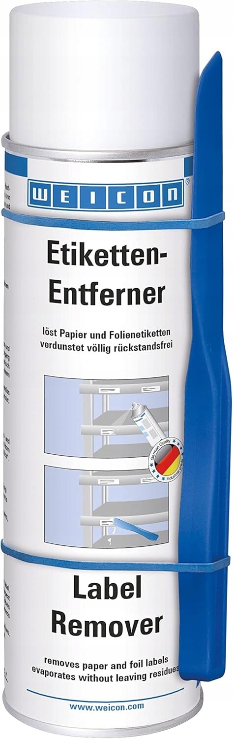 Weicon Účinný odstraňovač etiket 500 ml se speciální špachtlí