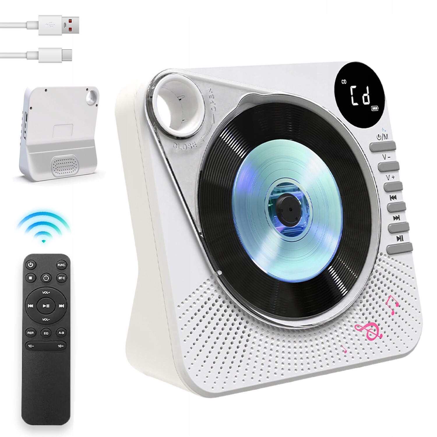 Bluetooth Přehrávač/reproduktor Podporuje Přehrávání Z Více Zdrojů